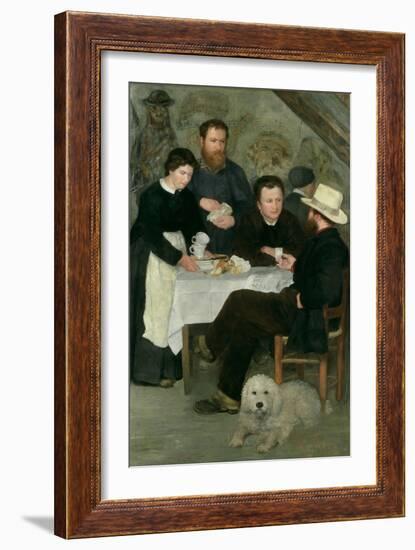 Mother Anthony's Tavern, 1866-Pierre-Auguste Renoir-Framed Giclee Print