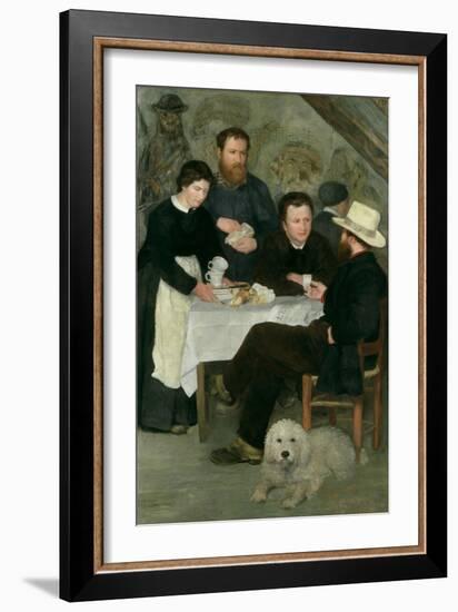 Mother Anthony's Tavern, 1866-Pierre-Auguste Renoir-Framed Giclee Print