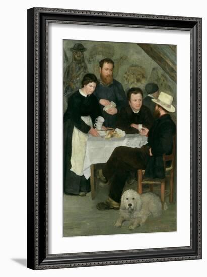 Mother Anthony's Tavern, 1866-Pierre-Auguste Renoir-Framed Giclee Print