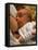 Mother Breast-feeding Her 3 Month Old Baby Boy-David Parker-Framed Premier Image Canvas