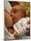 Mother Breast-feeding Her 3 Month Old Baby Boy-David Parker-Mounted Photographic Print