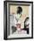 Mother Breastfeeding Her Son-null-Framed Giclee Print