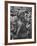 Mother Carrying Her Child During Evangelist Billy Graham's African Crusade-James Burke-Framed Photographic Print