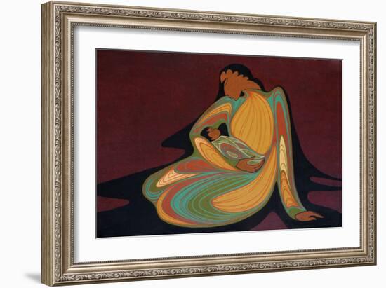 Mother & Child-Maxine Noel-Framed Art Print