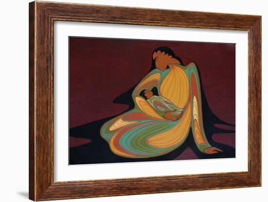 Mother & Child-Maxine Noel-Framed Art Print