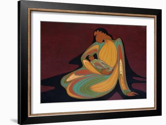 Mother & Child-Maxine Noel-Framed Art Print