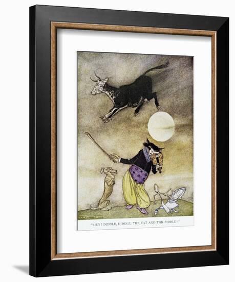 Mother Goose, 1913-Arthur Rackham-Framed Giclee Print