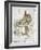 Mother Goose, 1913-Arthur Rackham-Framed Giclee Print