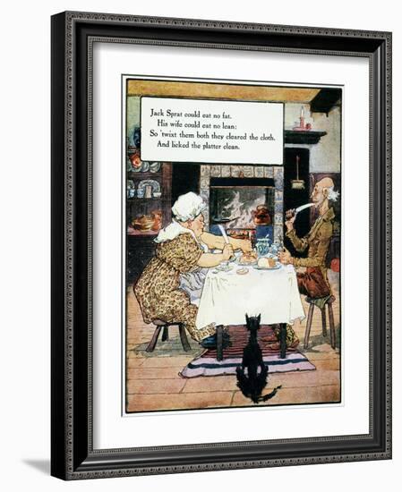 Mother Goose, 1915-Frederick Richardson-Framed Giclee Print