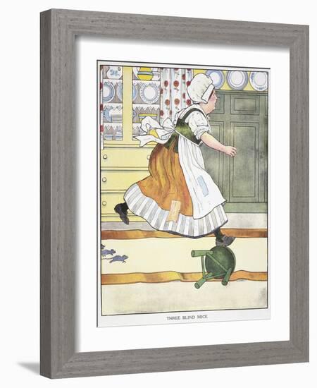 Mother Goose, 1916-Blanche Fisher Wright-Framed Giclee Print