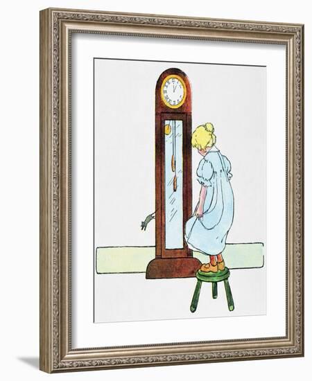 Mother Goose, 1916-Blanche Fisher Wright-Framed Giclee Print