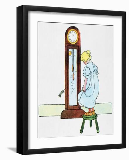 Mother Goose, 1916-Blanche Fisher Wright-Framed Giclee Print