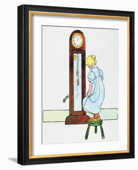 Mother Goose, 1916-Blanche Fisher Wright-Framed Giclee Print