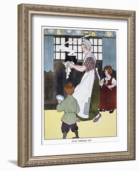 Mother Goose, 1916-Blanche Fisher Wright-Framed Giclee Print