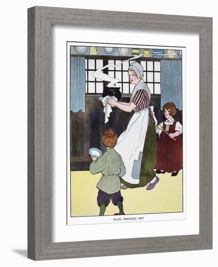 Mother Goose, 1916-Blanche Fisher Wright-Framed Giclee Print