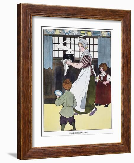 Mother Goose, 1916-Blanche Fisher Wright-Framed Giclee Print