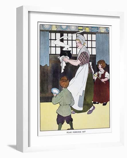 Mother Goose, 1916-Blanche Fisher Wright-Framed Giclee Print