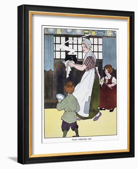 Mother Goose, 1916-Blanche Fisher Wright-Framed Giclee Print