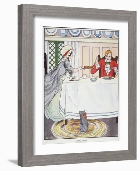 Mother Goose, 1916-Blanche Fisher Wright-Framed Giclee Print