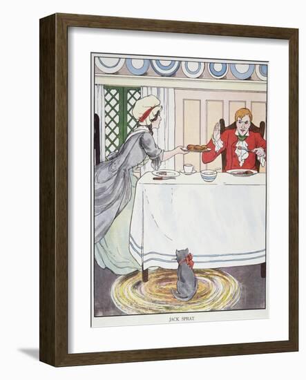 Mother Goose, 1916-Blanche Fisher Wright-Framed Giclee Print