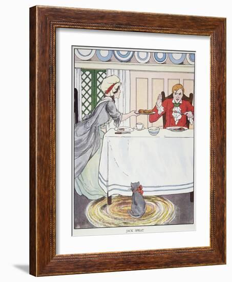 Mother Goose, 1916-Blanche Fisher Wright-Framed Giclee Print