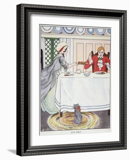 Mother Goose, 1916-Blanche Fisher Wright-Framed Giclee Print