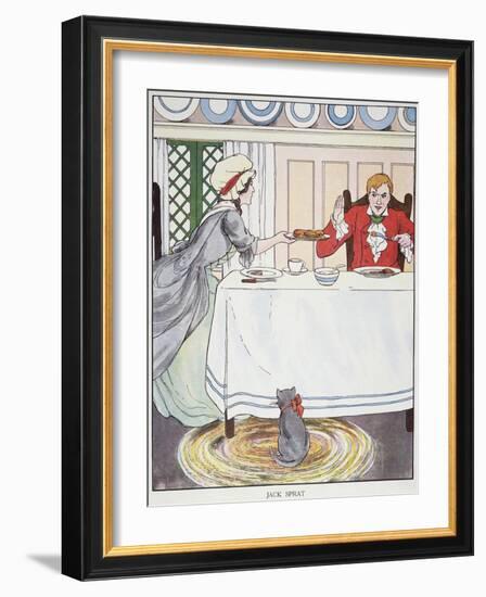 Mother Goose, 1916-Blanche Fisher Wright-Framed Giclee Print