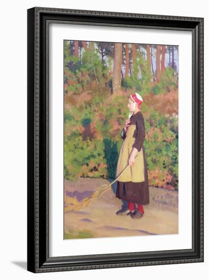 Mother Goose, C.1908-Thomas Cooper Gotch-Framed Giclee Print