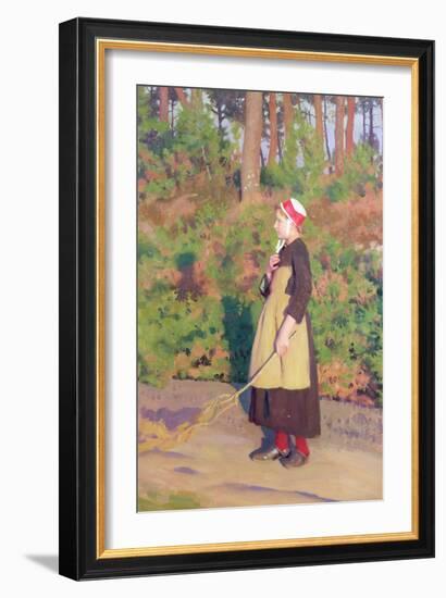 Mother Goose, C.1908-Thomas Cooper Gotch-Framed Giclee Print