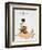 Mother Goose: Jack Horner-Blanche Fisher Wright-Framed Giclee Print