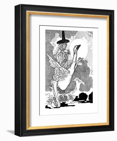 Mother Goose-Charles Robinson-Framed Premium Giclee Print