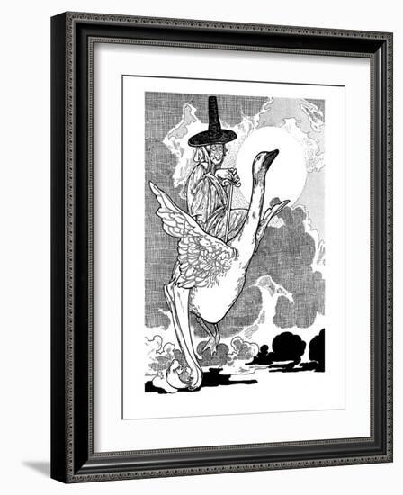 Mother Goose-Charles Robinson-Framed Premium Giclee Print