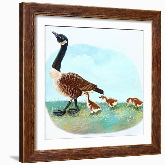 Mother Goose-Judy Mastrangelo-Framed Giclee Print