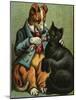 Mother Hubbard, Feed Cat-Harrison Weir-Mounted Art Print