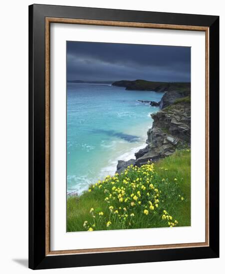 Mother Ivey's Bay, Padstow, Cornwall, England, United Kingdom, Europe-Jeremy Lightfoot-Framed Photographic Print