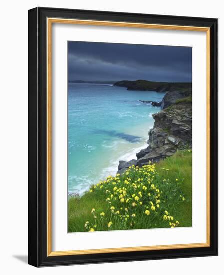 Mother Ivey's Bay, Padstow, Cornwall, England, United Kingdom, Europe-Jeremy Lightfoot-Framed Photographic Print