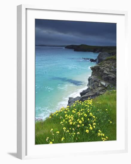 Mother Ivey's Bay, Padstow, Cornwall, England, United Kingdom, Europe-Jeremy Lightfoot-Framed Photographic Print