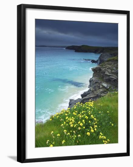 Mother Ivey's Bay, Padstow, Cornwall, England, United Kingdom, Europe-Jeremy Lightfoot-Framed Photographic Print