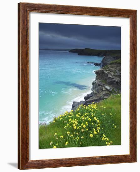 Mother Ivey's Bay, Padstow, Cornwall, England, United Kingdom, Europe-Jeremy Lightfoot-Framed Photographic Print