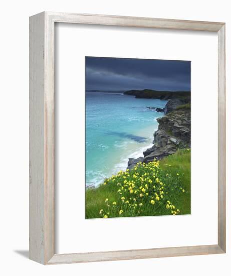 Mother Ivey's Bay, Padstow, Cornwall, England, United Kingdom, Europe-Jeremy Lightfoot-Framed Photographic Print