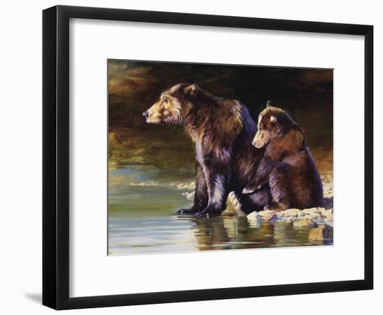 Mother Love-Julie Chapman-Framed Art Print