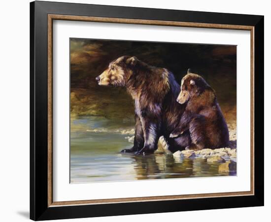 Mother Love-Julie Chapman-Framed Art Print