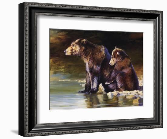 Mother Love-Julie Chapman-Framed Art Print