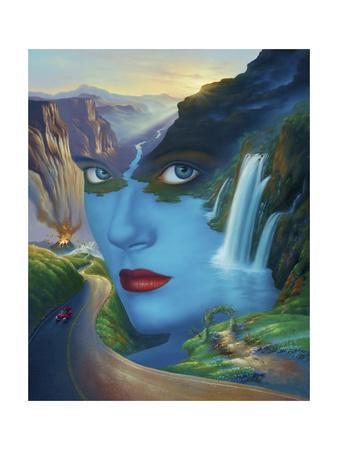 Mother Nature Giclee Print by Jim Warren | Art.com
