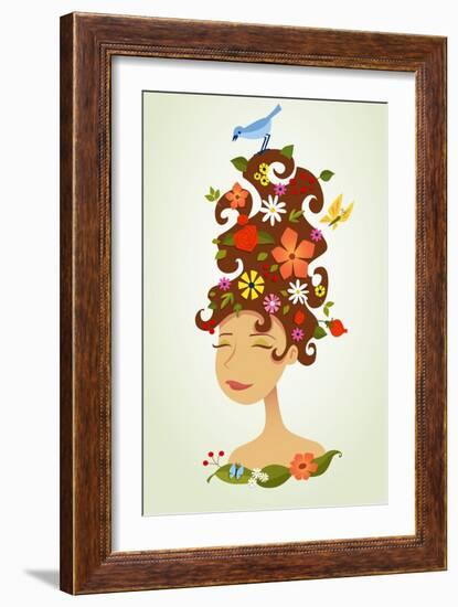 Mother nature-Harry Briggs-Framed Giclee Print