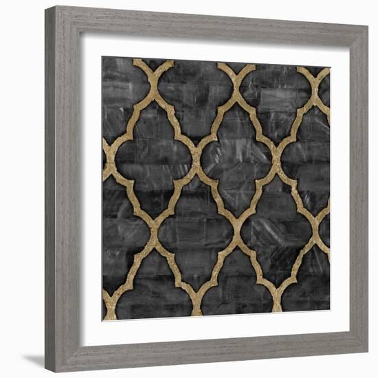 Mother of Pearl Ebony-Regina-Andrew Design-Framed Art Print