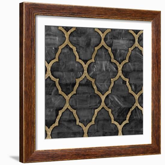 Mother of Pearl Ebony-Regina-Andrew Design-Framed Art Print