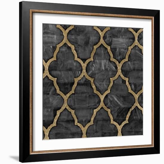 Mother of Pearl Ebony-Regina-Andrew Design-Framed Art Print