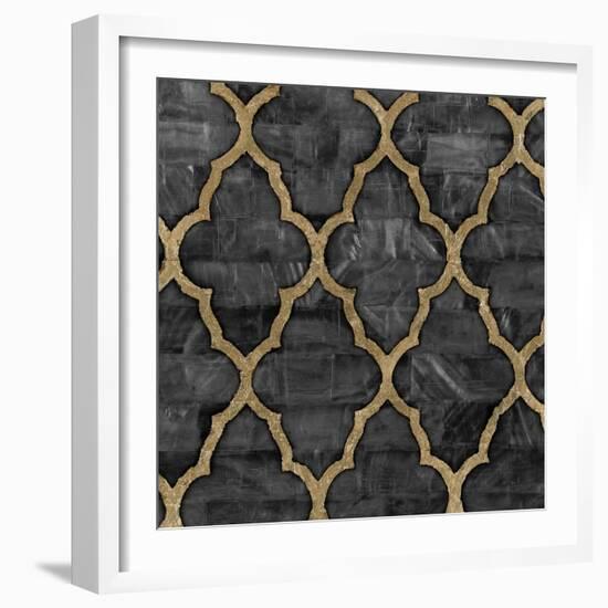 Mother of Pearl Ebony-Regina-Andrew Design-Framed Art Print