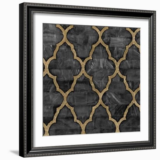 Mother of Pearl Ebony-Regina-Andrew Design-Framed Art Print